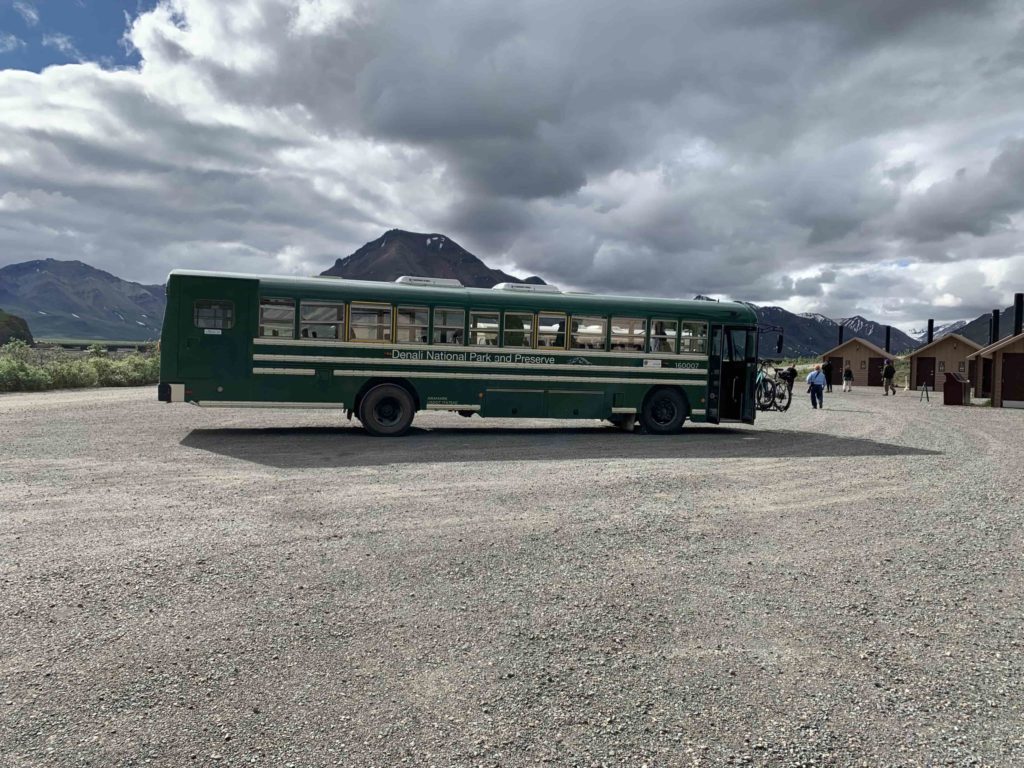 Denali National Park Camping Transit Bus