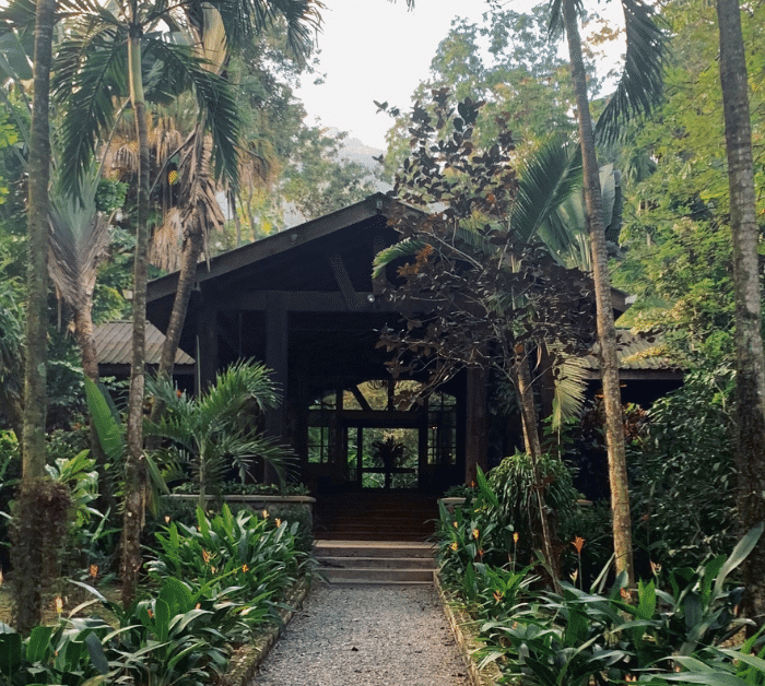 Lodge and Spa Pico Bonito entrance to resort