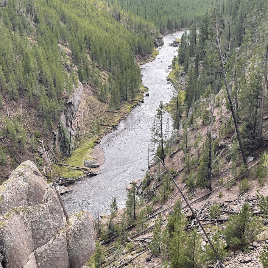 Backpacking Yellowstone National Park