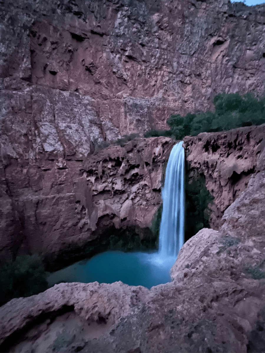 Mooney Falls at Dusk